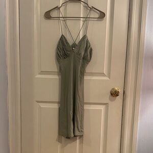 Princess Polly Olive Mini Dress